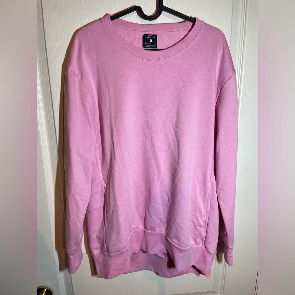Pink Nike sweater